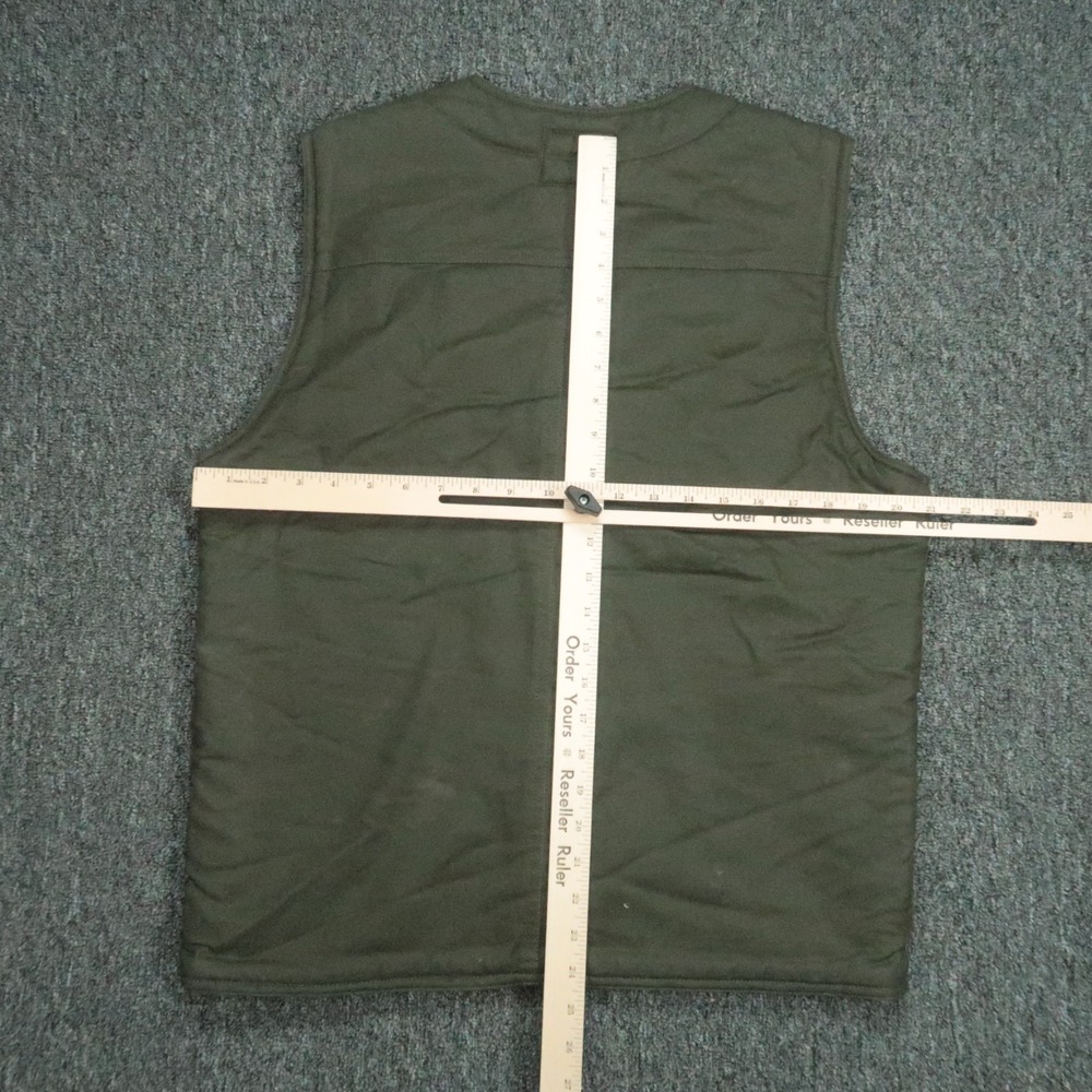 Roark Revival Vest Men Medium Gerrys Sherpa Fleece Lined Waxed Button Pockets - Picture 5 of 8